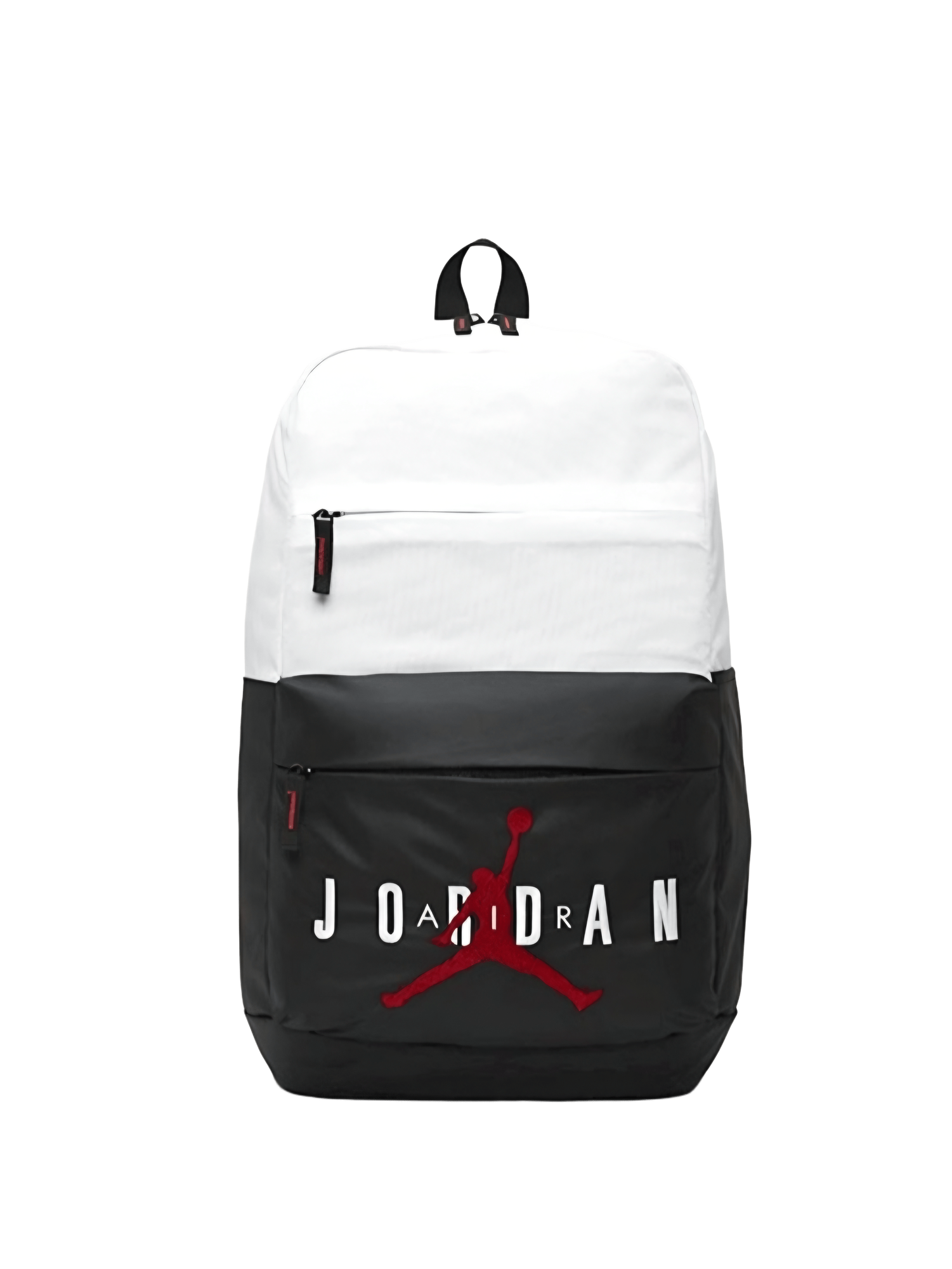 Рюкзак Jordan, городской/туристический, полиэстер, черно-бело-красный