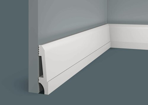 Изображение товара Плинтус 12 шт. PX023, 90х20х2000мм, Экополимер Cosca Decor