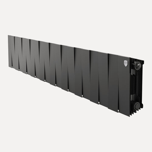Изображение товара Радиатор биметаллический Royal Thermo PianoForte 200 Чёрный - 20 секц.