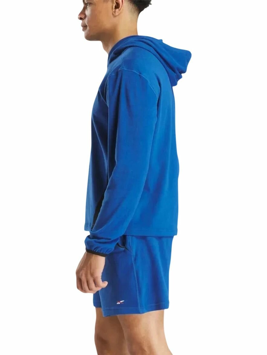 Худи спортивное Reebok Identity Train Energy Hoodie, размер S INT, , синий — фото 1