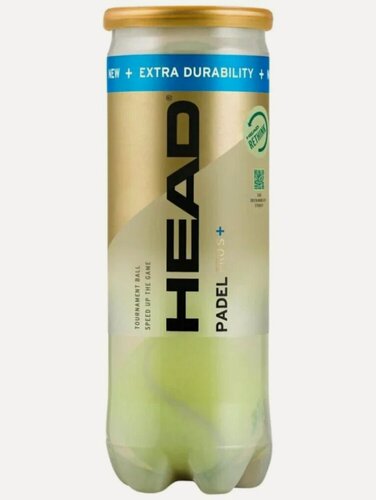 Изображение товара Мяч Head 3B HEAD PADEL PRO S+ - 6DZ 540303 Полиэстер салатовый