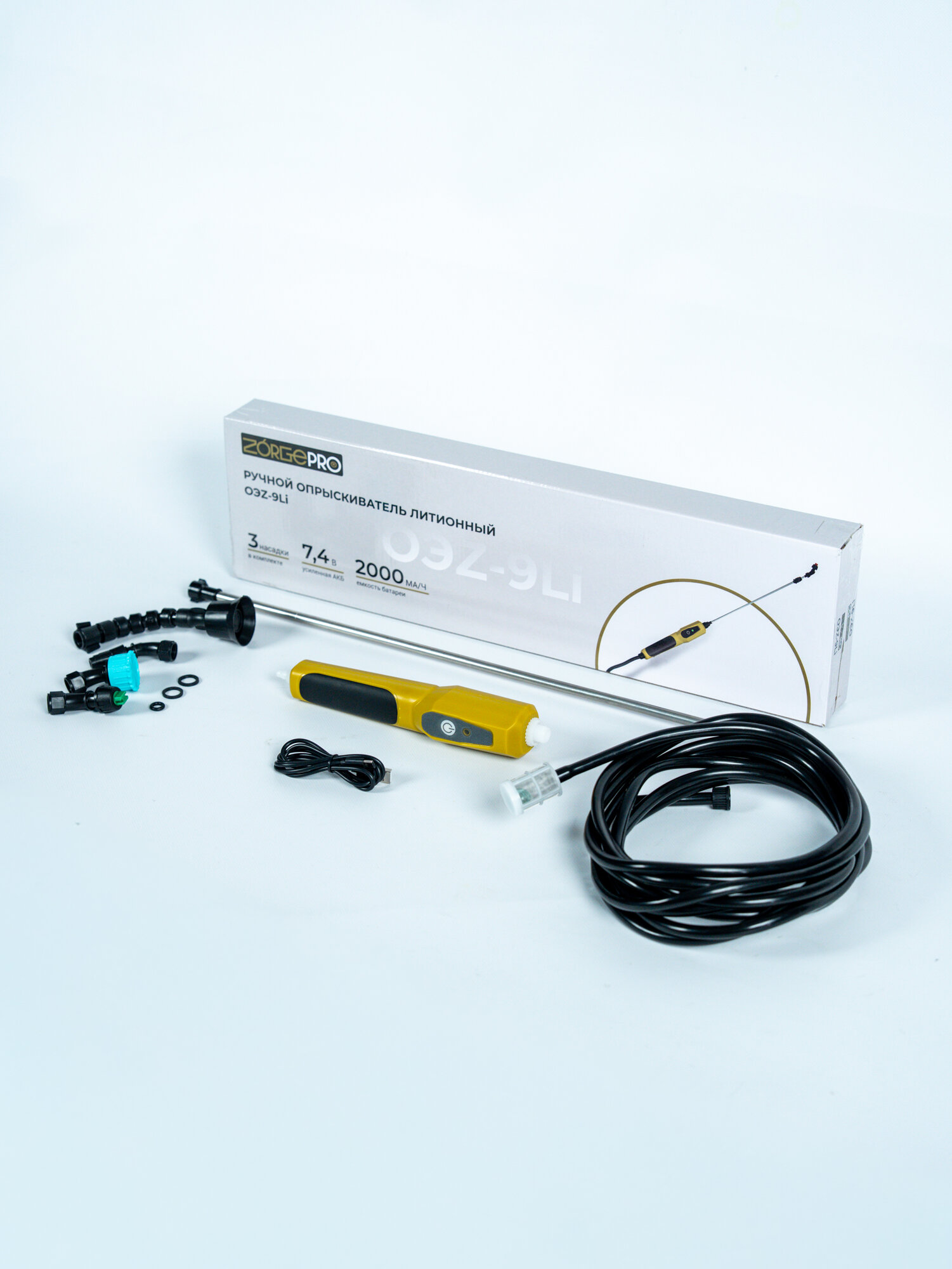 Опрыскиватель садовый аккумуляторный ZORGEPRO ОЭZ-9Li