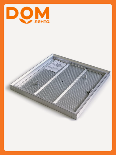 Изображение товара Люк ревизионный напольный 300x300 мм под плитку алюминиевый Практика Барьер 2