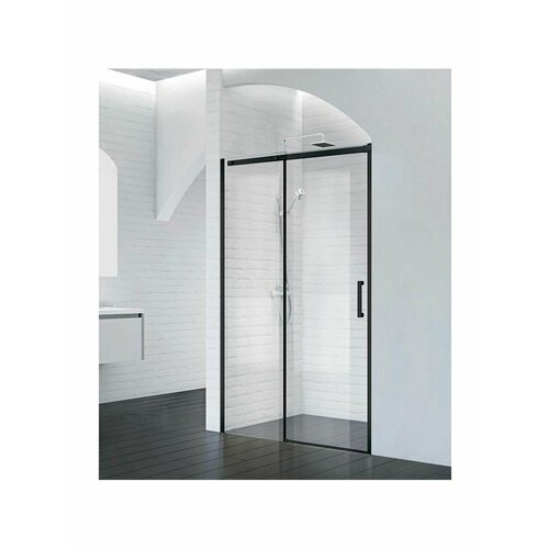 фото Душевая дверь belbagno acqua bf-1-140-c-nero