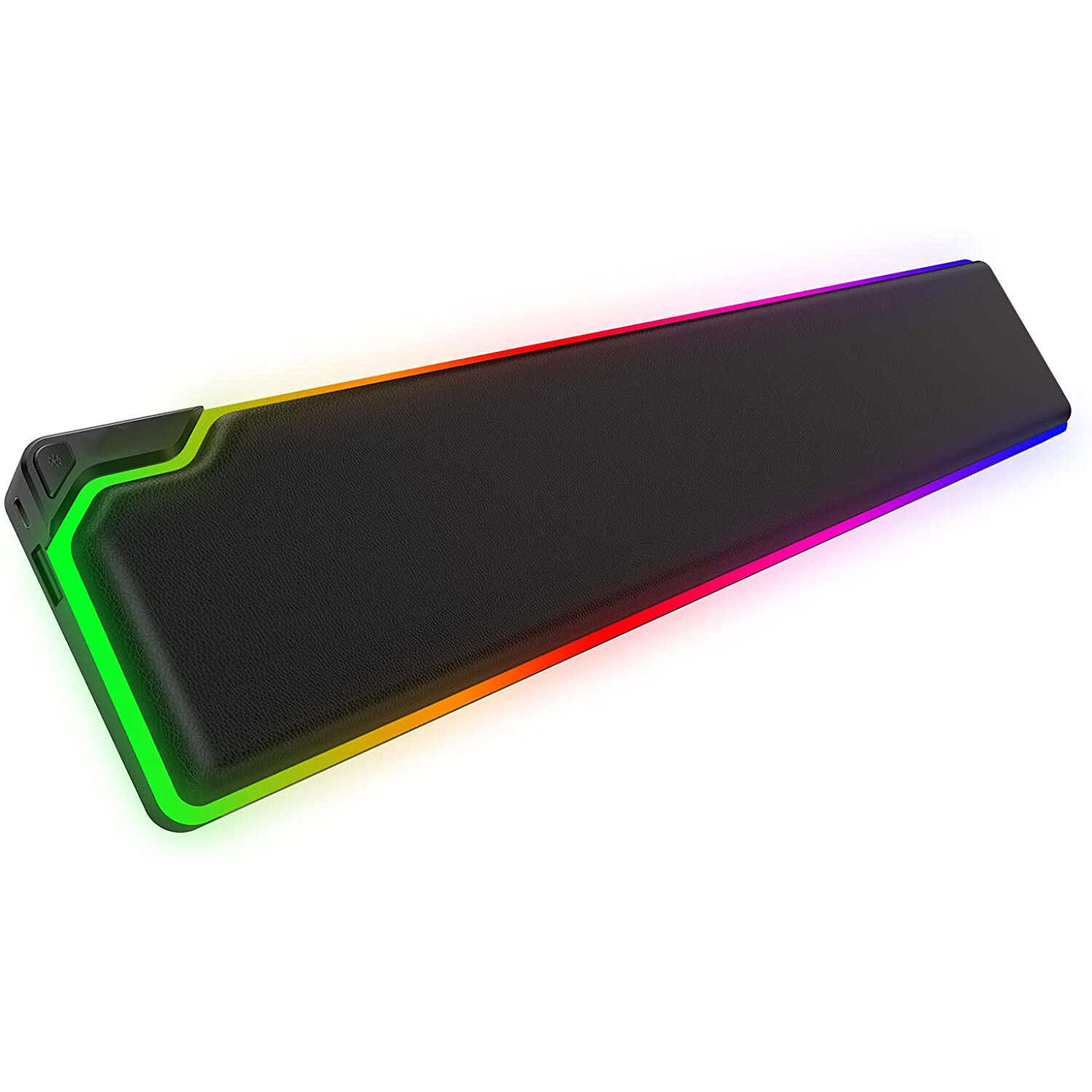 RGB клавиатурная подставка для запястья эргономичная с памятью пены для ноутбука и настольного ПК, удобная и