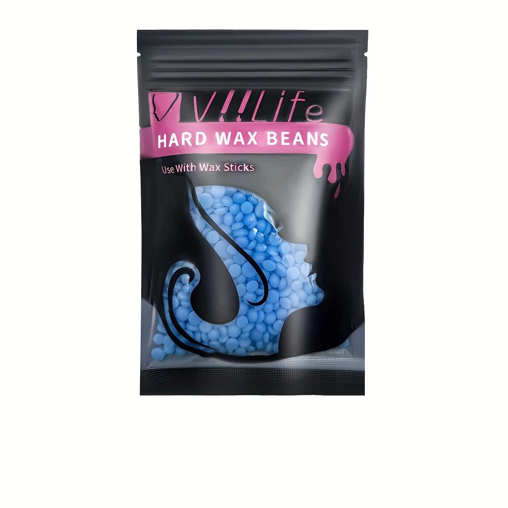 VIILIFE Hard Wax Beans, 50g Blue