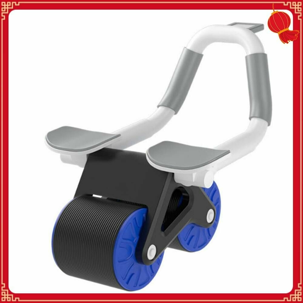 Domestic Abdominal Exerciser, устойчивый и компактный для активного фитнеса и тренировки мышц живота в домашних условиях Синий с таймером