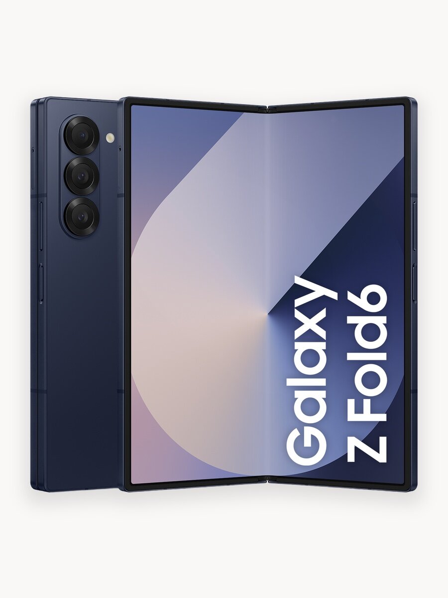 Смартфон Samsung Galaxy Z Fold6 12/1 ТБ, Dual: nano SIM + eSIM, темно-синий