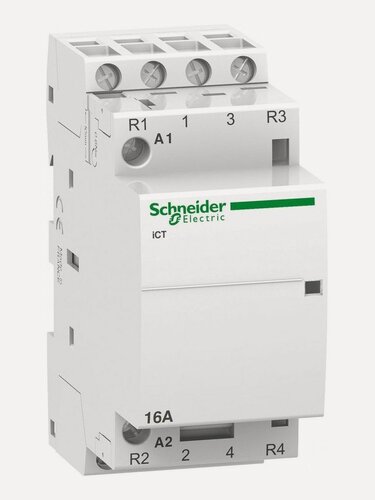 Изображение товара Модульный контактор Schneider Electric iCT 16А 230/240В AC, A9C22818