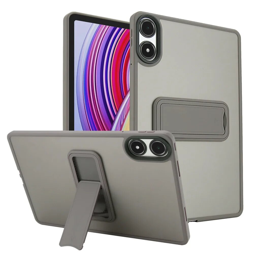 Акриловый чехол-подставка для Xiaomi Poco Pad M1 12.1", Redmi K Pad Xiaomi Poco Pad M1, Серый, grey