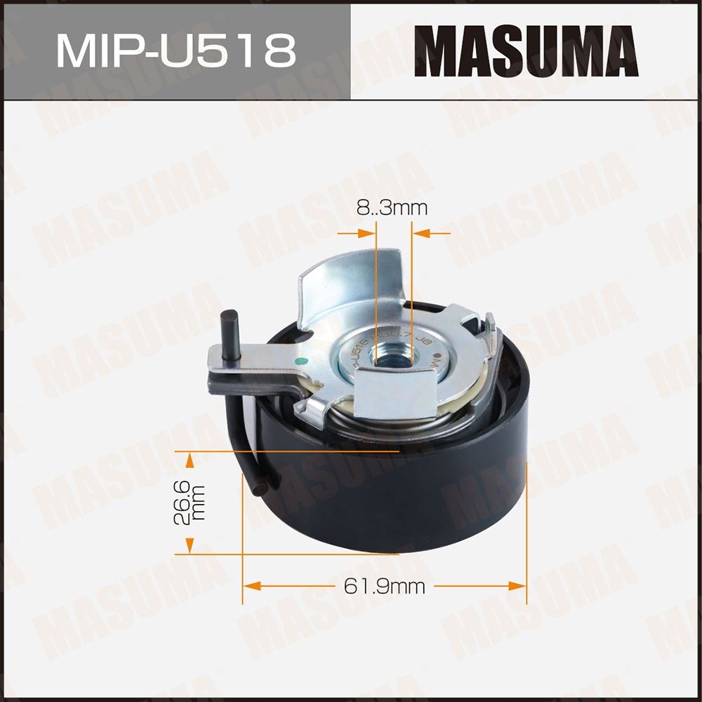 Ролик натяжной ремня ГРМ Masuma MIP-U518
