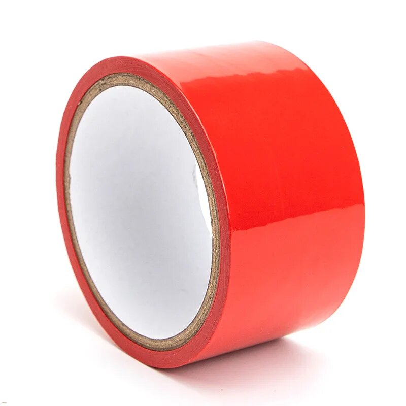 Многоцветная статическая лента для бондажа Red 15M 50mm