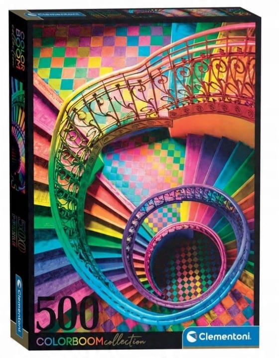 Пазл Clementoni Colorboom, Лестница, 500 элементов