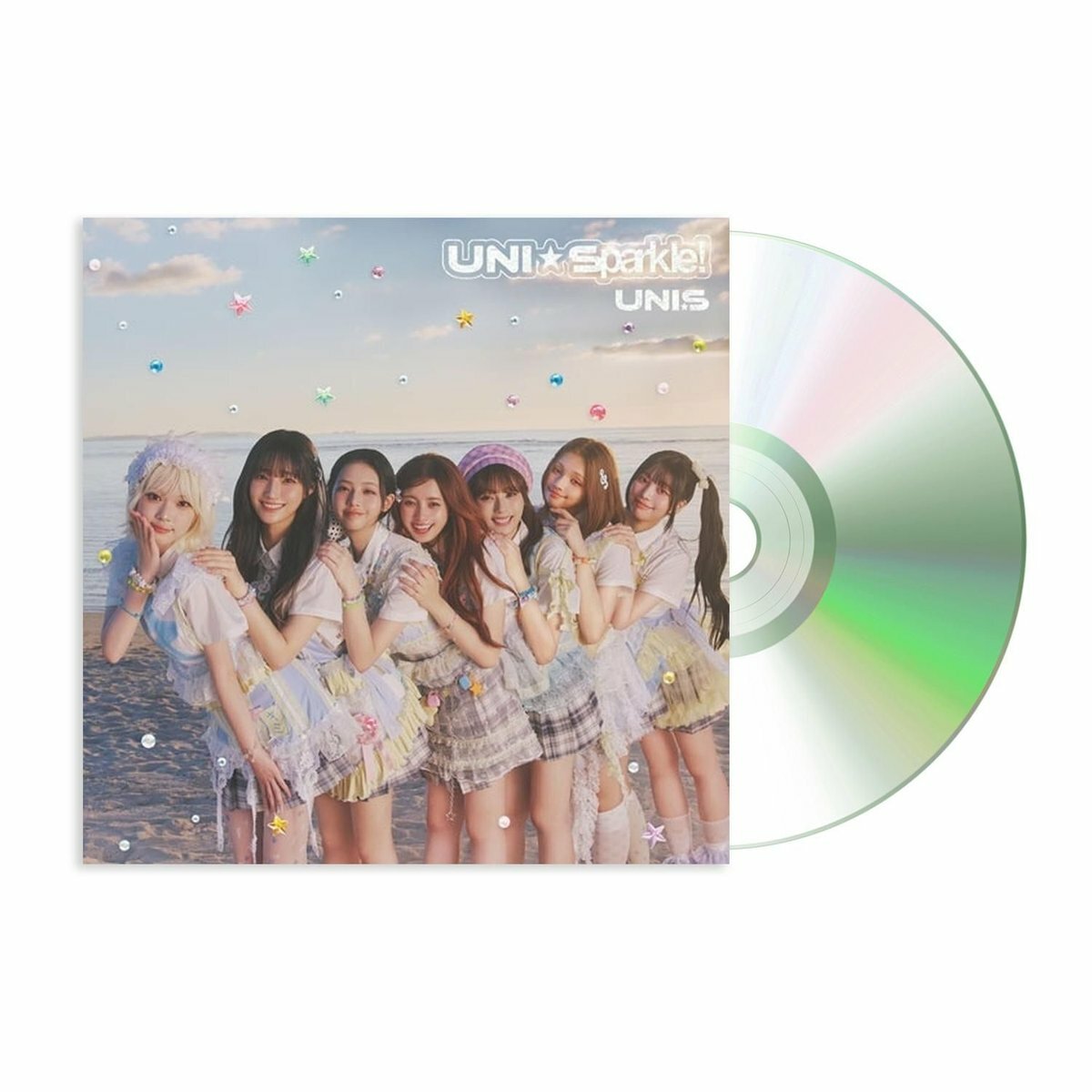 Музыка CD UNIS - UNI Sparkle! CD+Trading Card Regular Edition / SS, 1CD, New