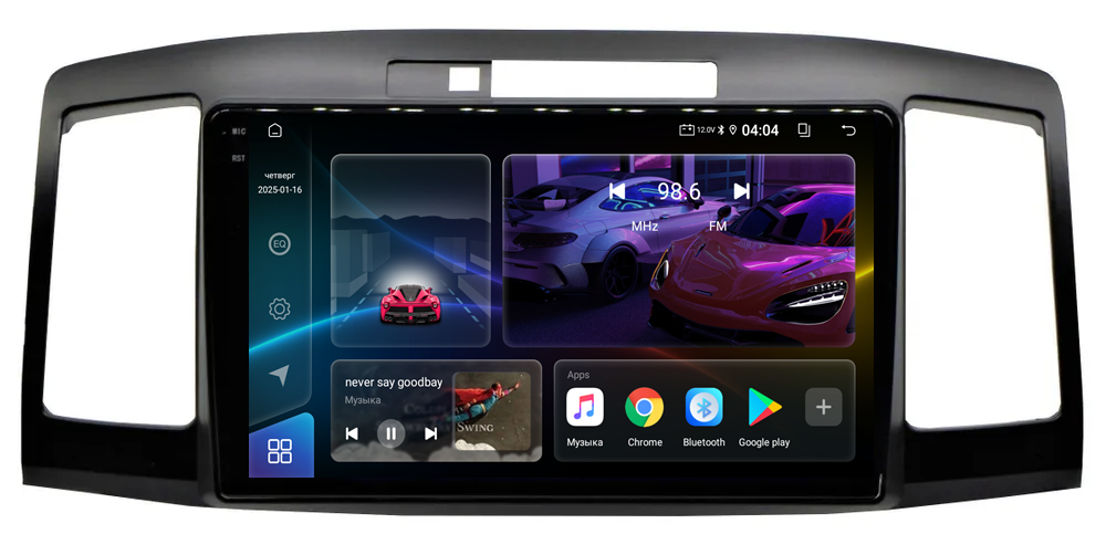 Магнитола Toyota Premio, Allion 2001-2007 (8 ядер, 8/128 GB, DSP, Экран 2К 2000х1200 CARPLAY/AA) Магнитола Тойота Премия Алион