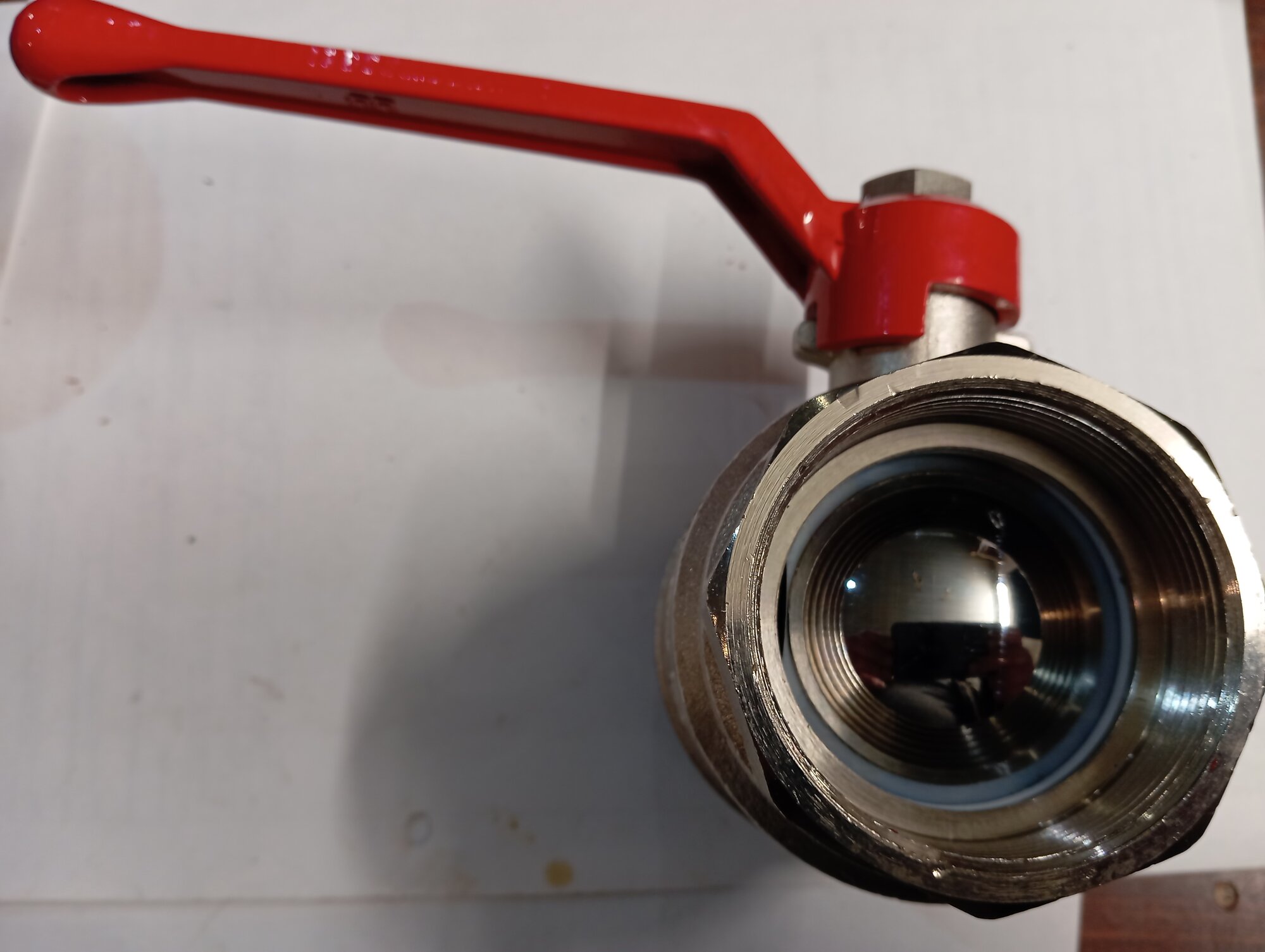 Шаровый кран размер 50 ITALY. упаковка 1 шт. — фото 1