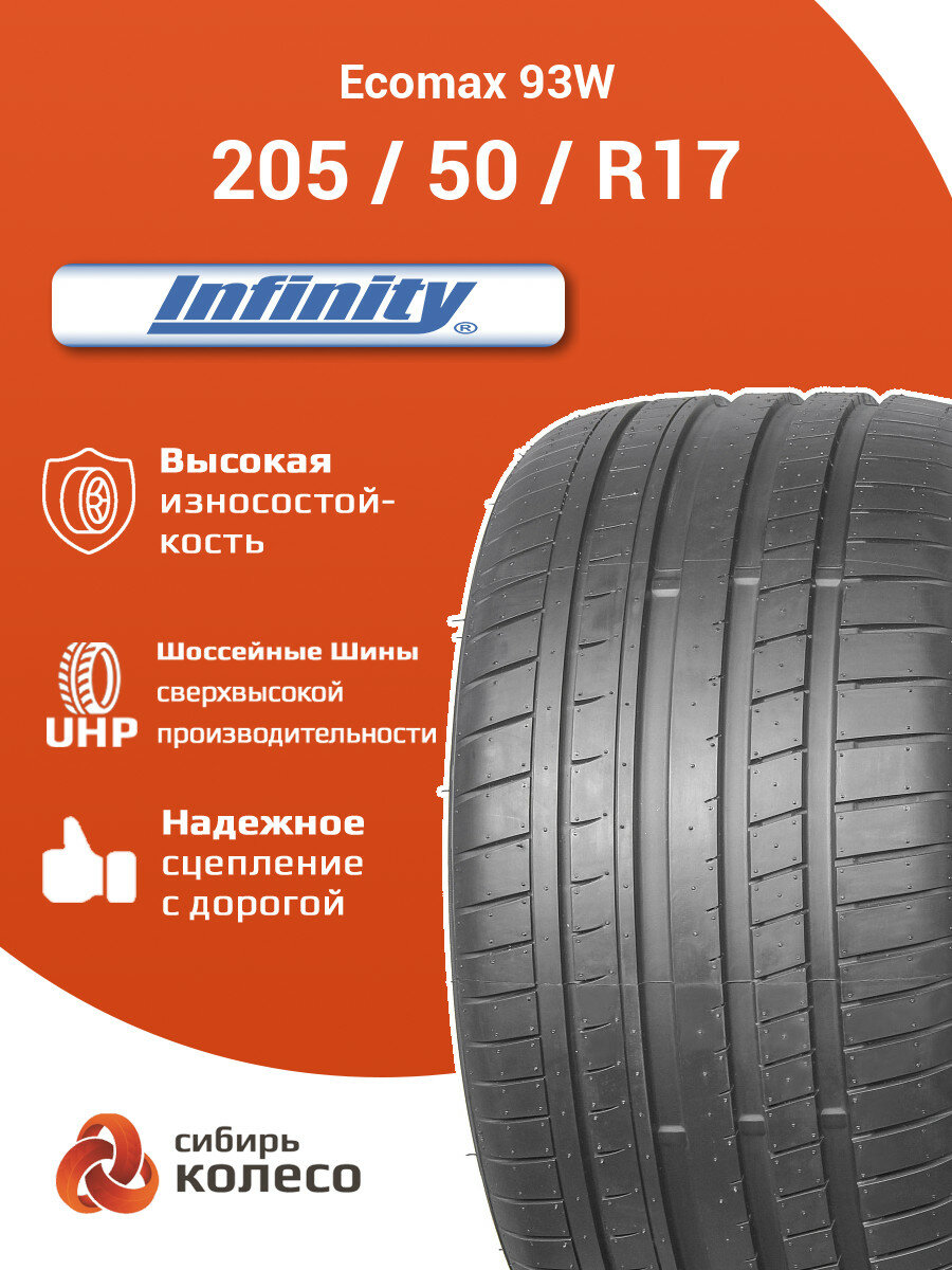 205/50R17 Infinity Ecomax 93W