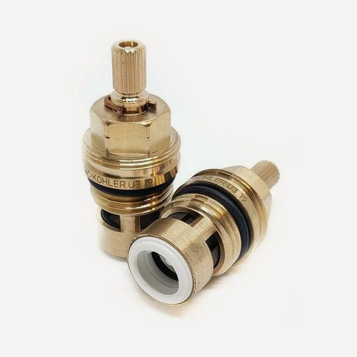 Изображение товара Кран-букса VIDIMA Агат H98Z977NU, латунь / керамика, коричневая, 2шт