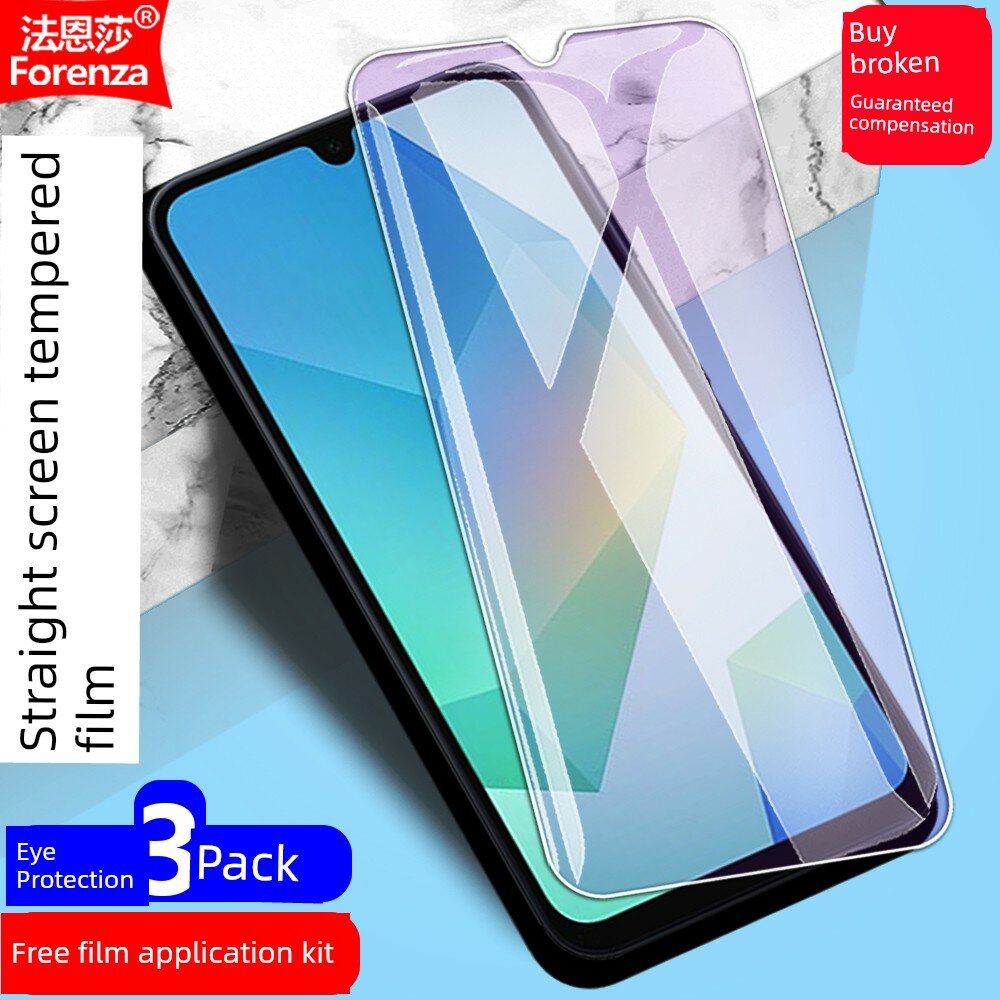 Прозрачный экран с защитой для глаз для Samsung Galaxy Buddy4, 3 шт, против царапин и отпечатков пальцев, ударопрочный