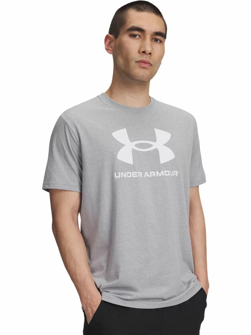 Футболка спортивная UA SPORTSTYLE LOGO UPDATE SS