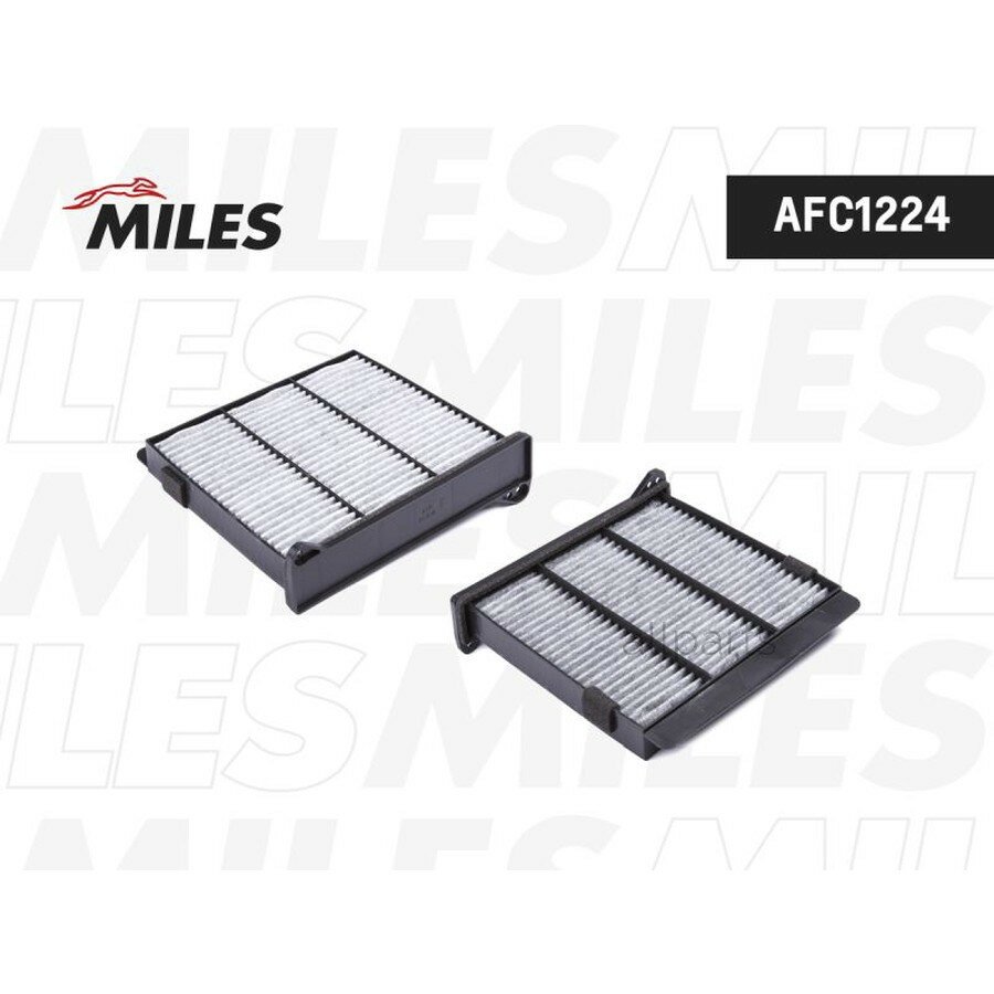 MILES AFC1224 Фильтр салона MITSUBISHI LANCER/OUTLANDER -07 угольный
