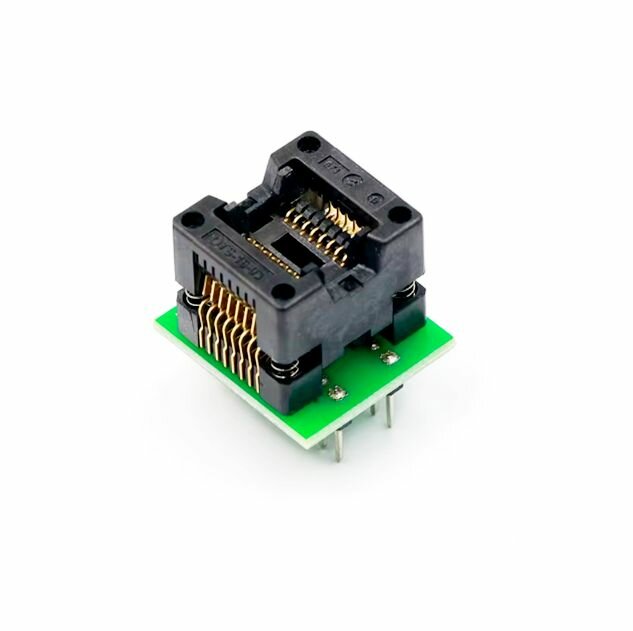 SOP16 - DIP16 панелька адаптер для микросхем 150 mil (1.27mm)