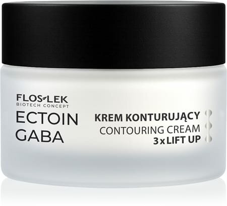Крем для лица FlosLek Laboratorium Ectoin Gaba Contouring Face Cream 3xLift Up, 50 мл