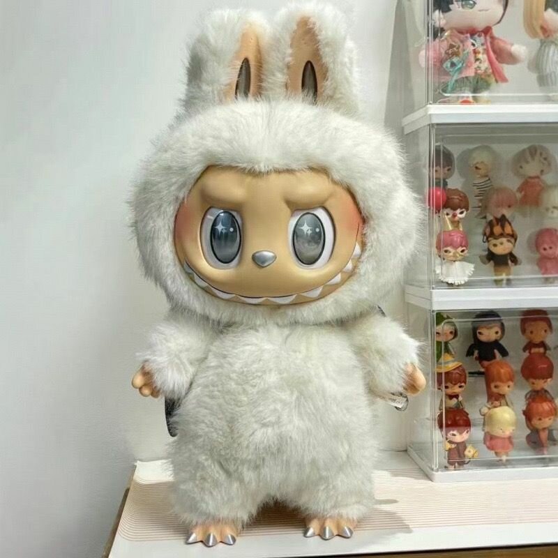 Лабубу Игрушка Zimomo (Зимомо) 38см Мягкая The Monsters в коробке, Коллекционная Фигурка