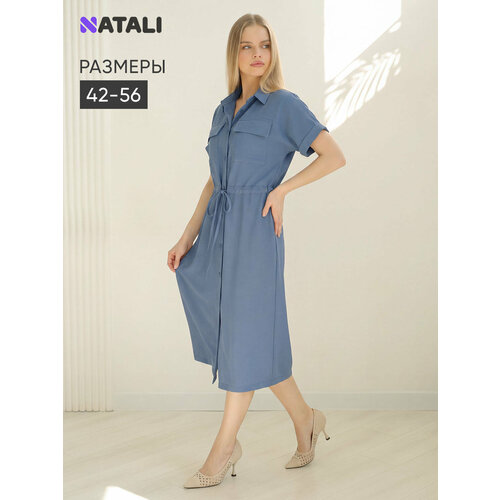 фото Платье натали суслова, размер 42, джинс