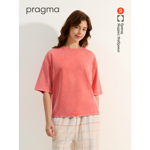фото Футболка pragma, размер s-m, оранжевый