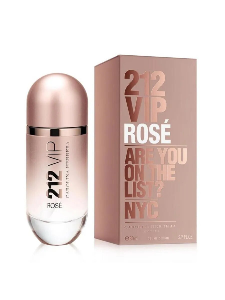 Carolina Herrera 212 VIP Rose w 80 мл оригинал Парфюмерная вода