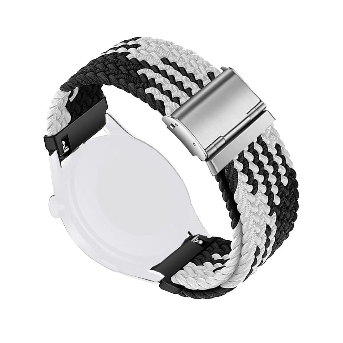 18/20/22 мм подходит для Samsung watch7 плетеный ремешок металлическая разъемная пряжка петля-резинка