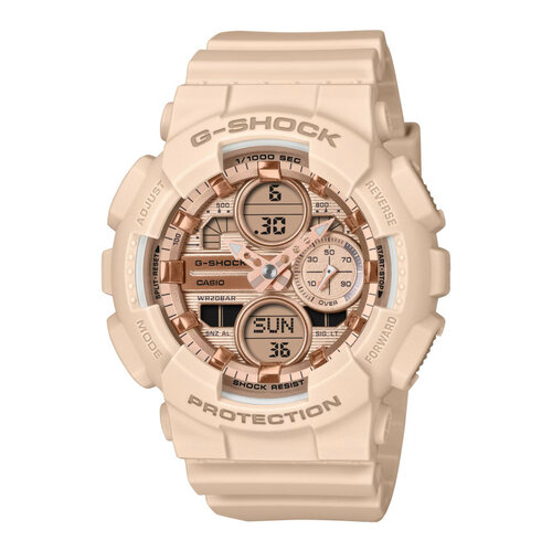 фото Наручные часы casio g-shock, золотой, бежевый