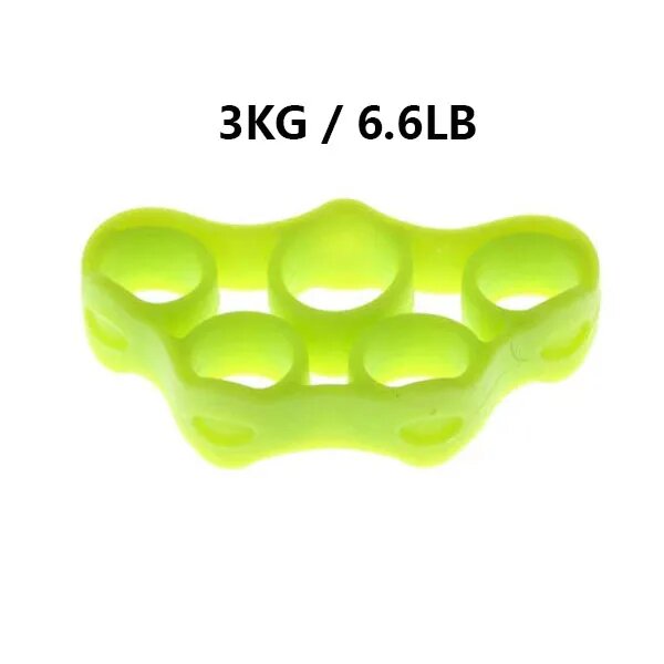 Силиконовый эспандер для пальцев Зеленый  Green