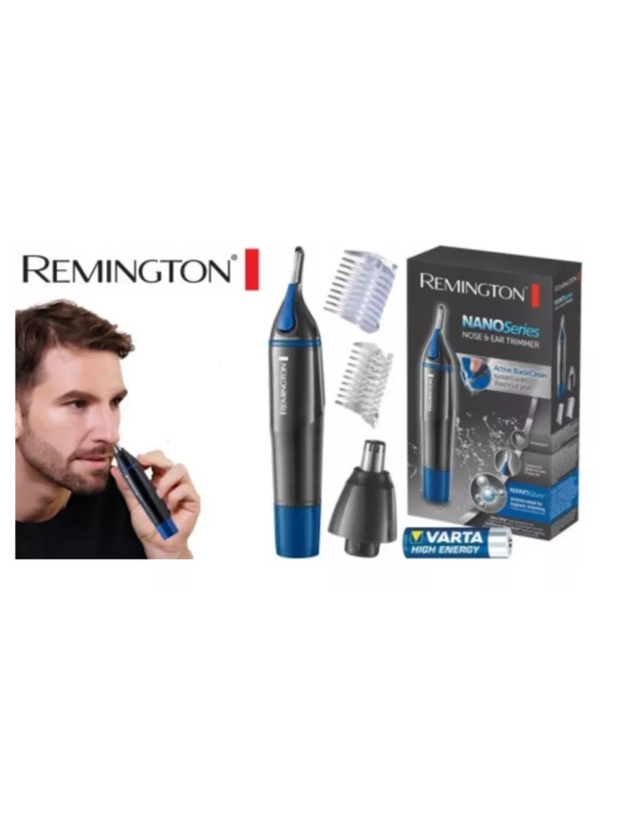 Триммер для носа, бровей и ушей Remington Nano Series NE3850 — фото 1