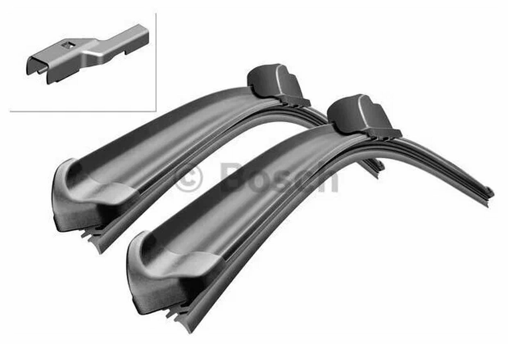 Щетки стеклоочистителя бескаркасные Aerotwin 600/400мм крепление Push Button BOSCH 3397007295