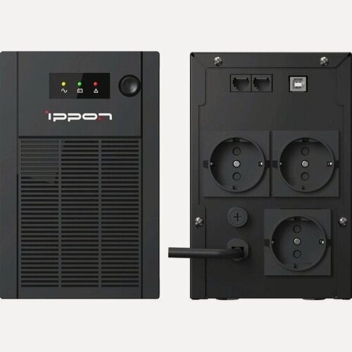 Изображение товара Источник бесперебойного питания Ippon Back Basic 1050S New Euro