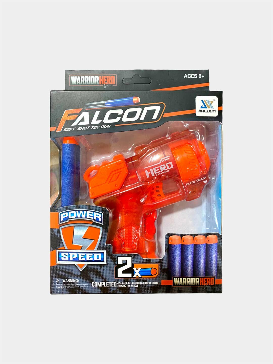 Бластер FALCON Warrior Hero, безопасный для детей 8+, для активных и ролевых игр Код. 01077