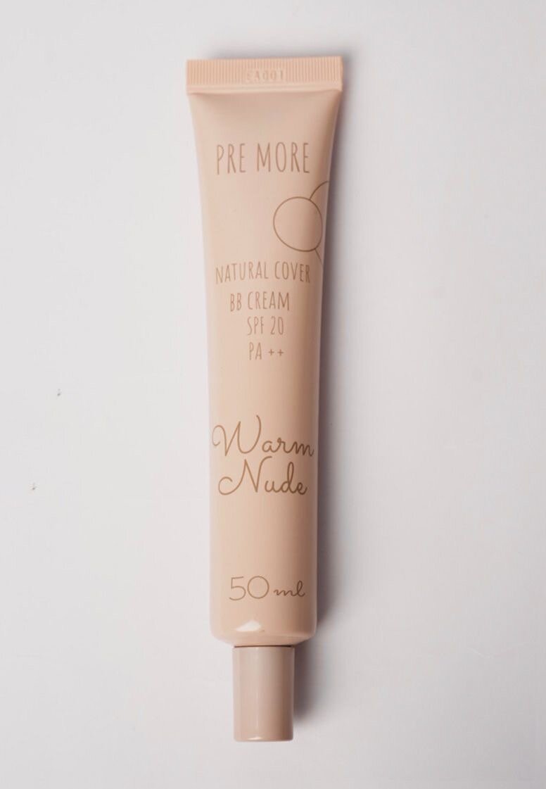 Легкий BB-крем Pre more natural cover bb cream warm nude SPF 20