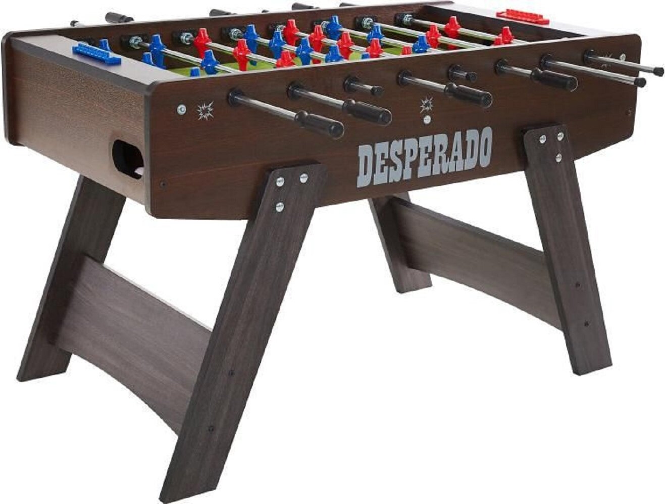 Настольный футбол Desperado "Шериф", игровой стол, 120х70 см, коричневый