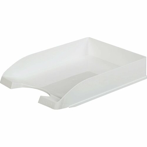 Лоток горизонтальный Attache Line прозрачный синий 340х255х63мм