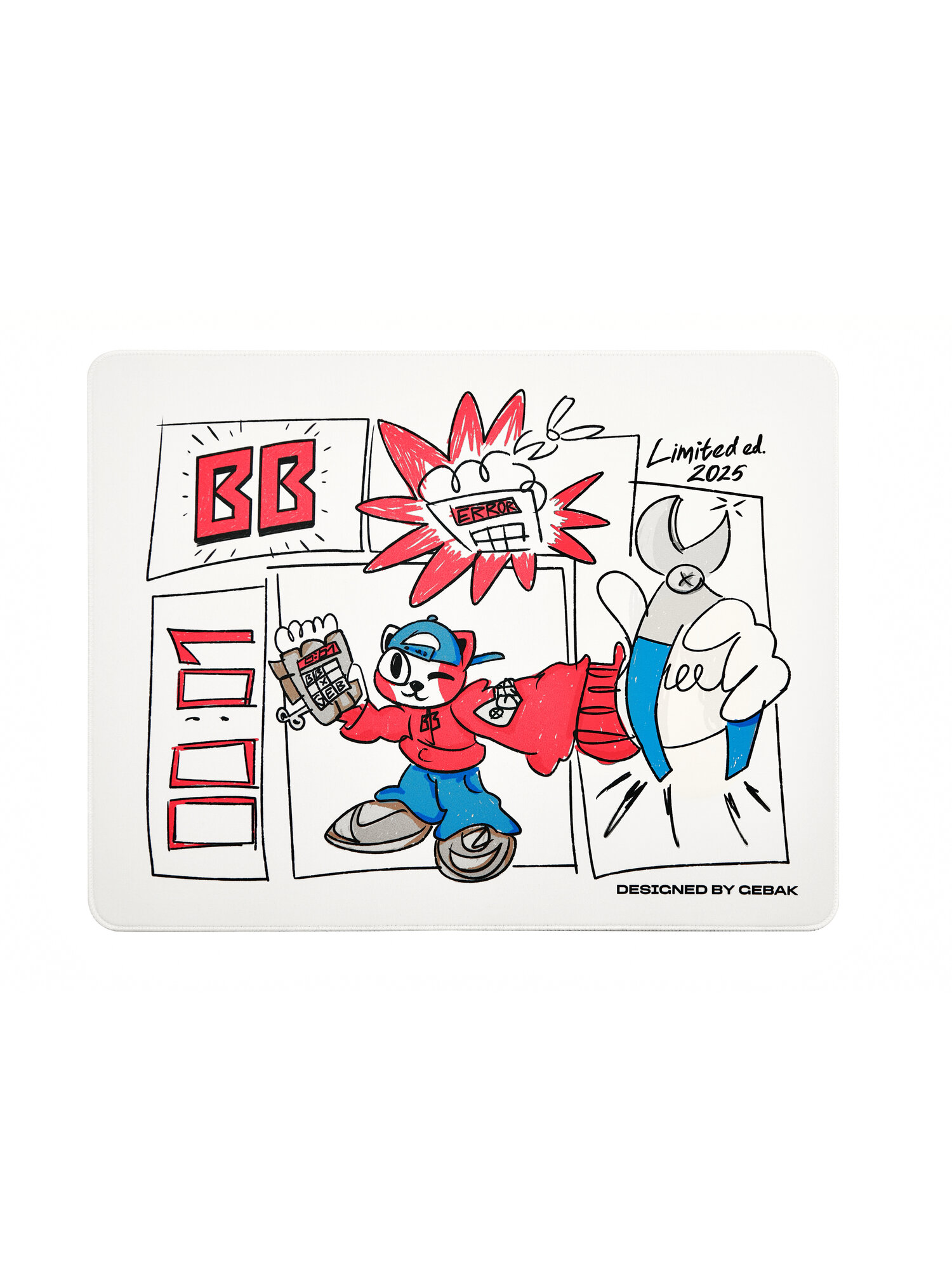 Коврик для мыши игровой BetBoom Team, 350х450х4 мм