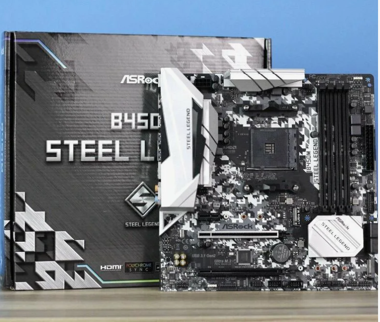 Материнская плата ASRock B450 Steel Legend