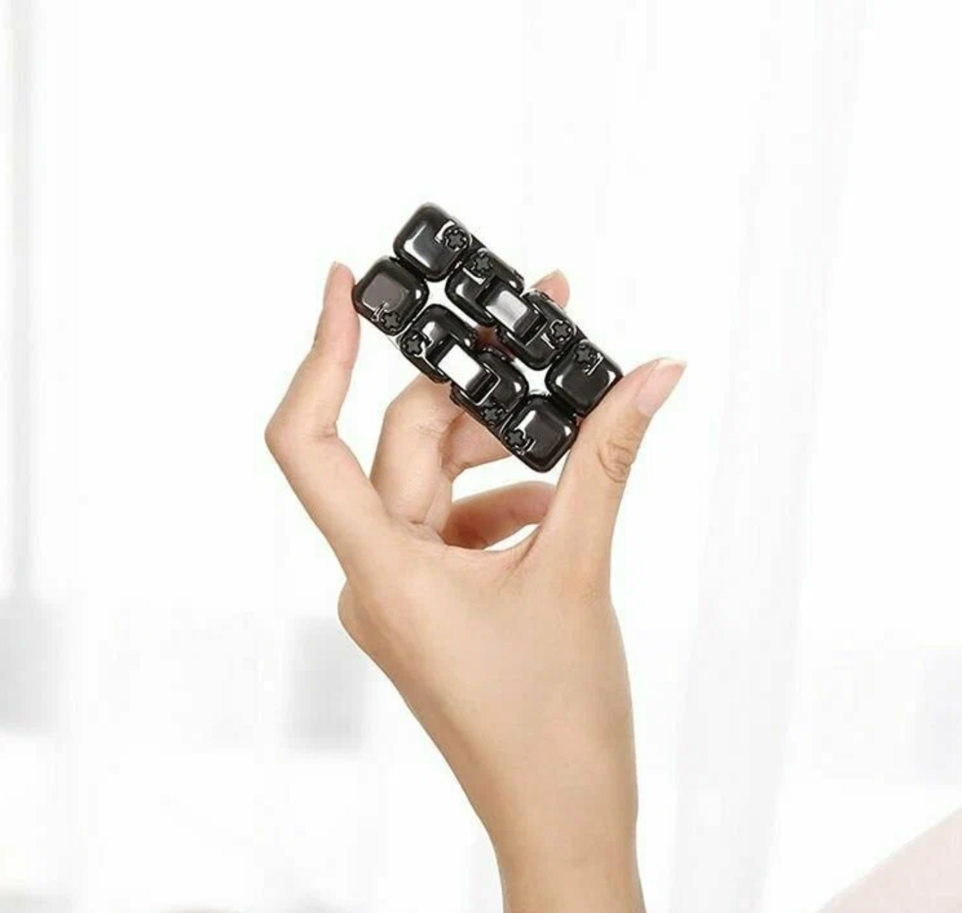 Картинки Черно-серый Кубик-конструктор Xiaomi Mi Cube Bunny Fingertips Blocks