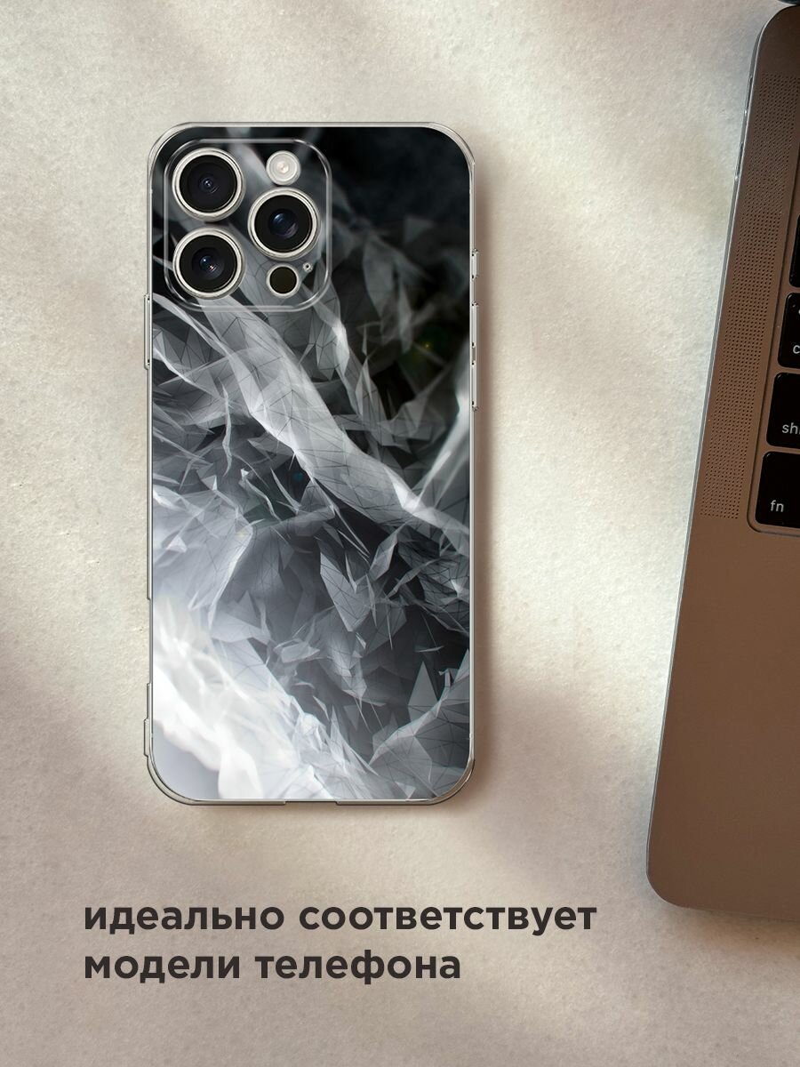 Чехол на Apple iPhone 16 Pro Max / Айфон 16 Про Макс с принтом "Абстракция 9" — фото 1