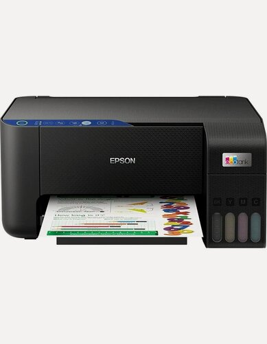 Изображение товара МФУ 3в1 Epson L3252 цветной струйный принтер с Wi-Fi и СНПЧ, для дома и офиса