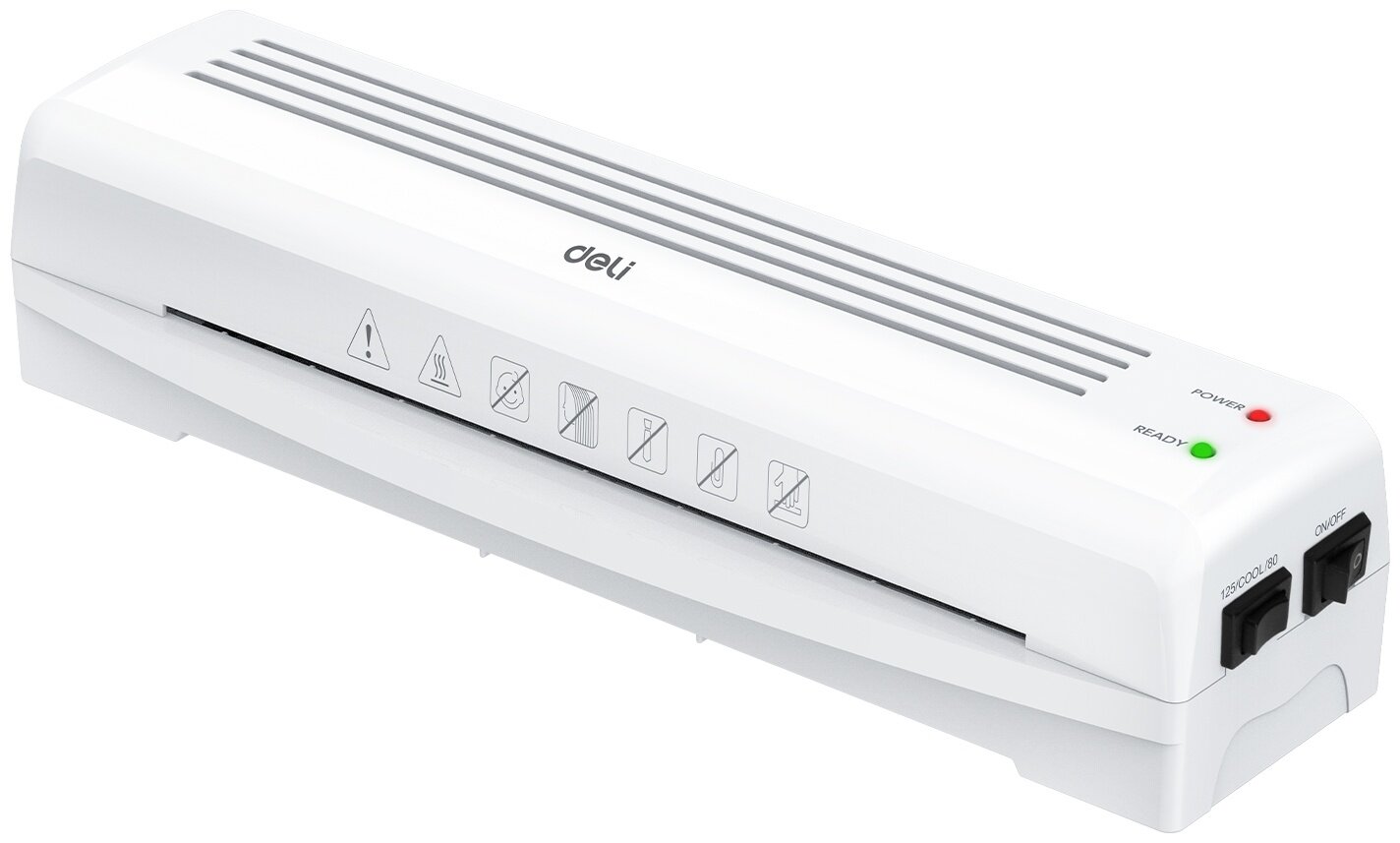 Ламинатор A4 Deli, 14378, для фото, горячее ламинирование, реверс — фото 1