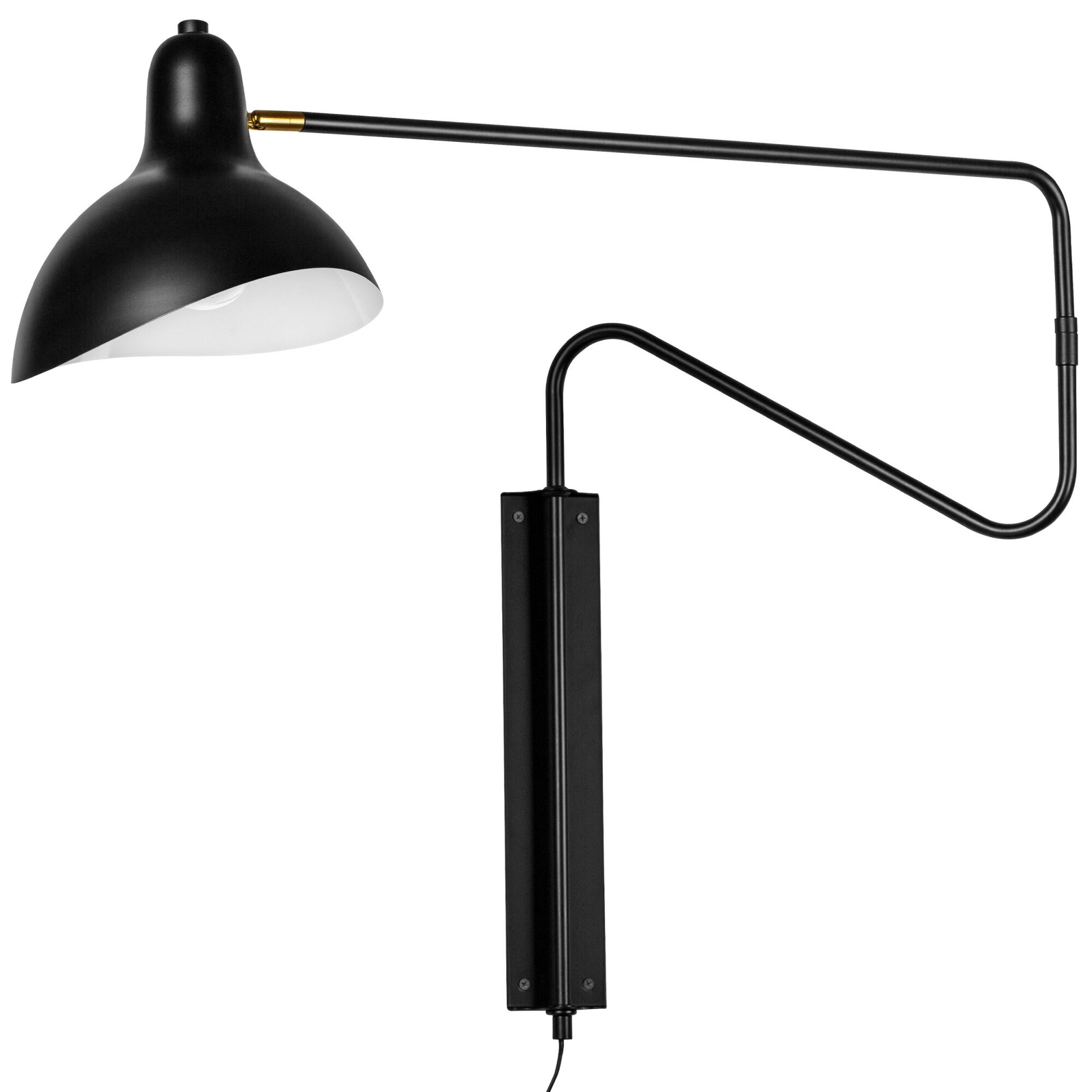 Lightstar 765647 Бра LOFT 1х20W E27 черный IP20