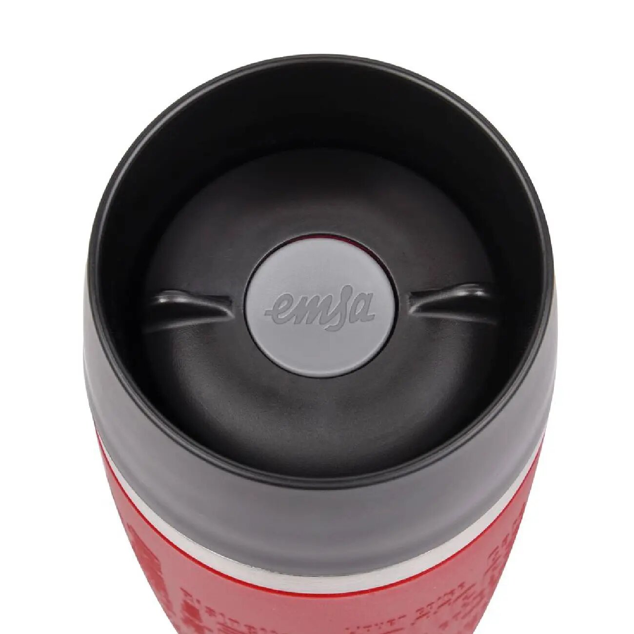 Термос EMSA 515617, нержавеющая сталь, 100% герметичность, 24х8х8 см