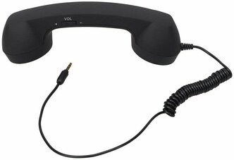 Ретро классический 3,5 мм телефонная трубка мини-микрофон приемник телефонных звонков для смартфона